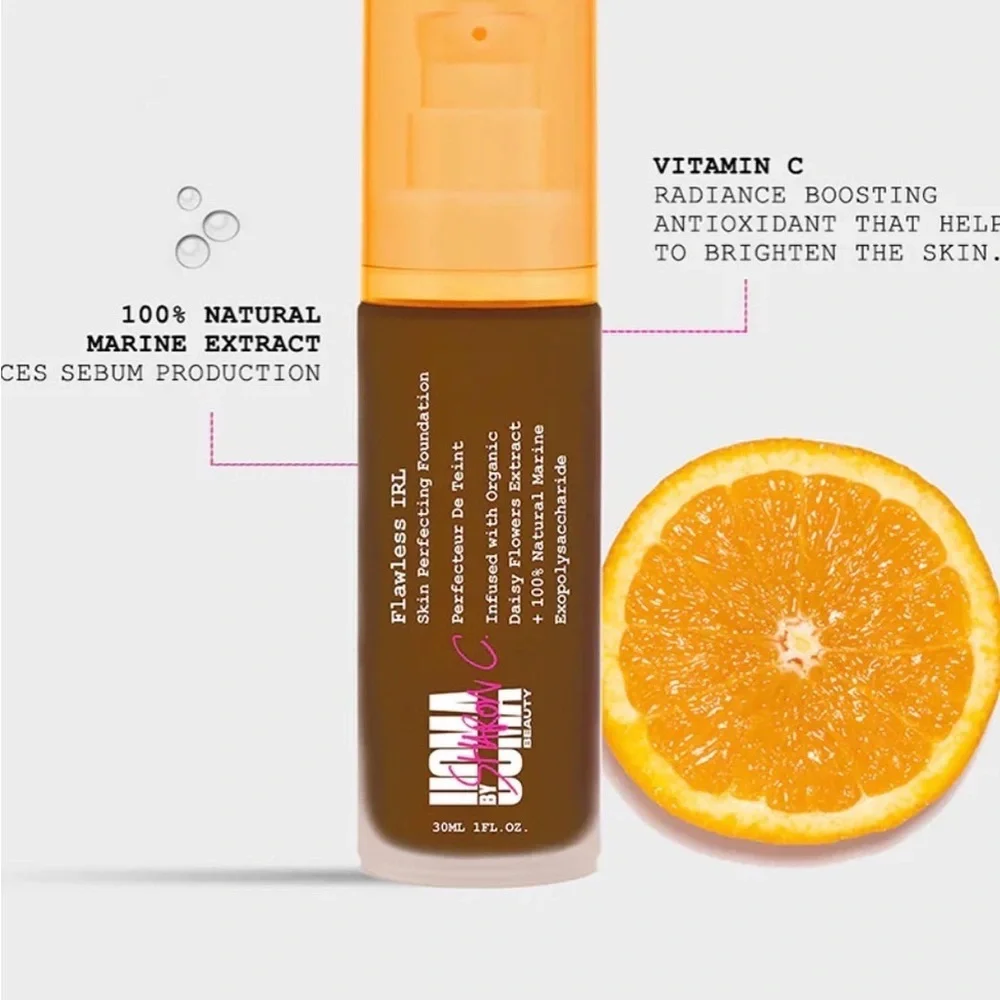🆕BUNDLE UOMA BEAUTY BY SHARON C BROWN SUGAR FOUNDATION